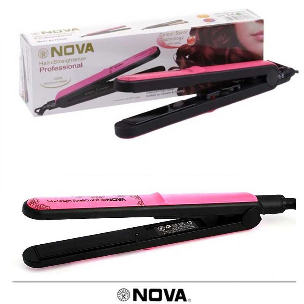 1 Nova Professional Hair Straightener NHC817CRM in Pakistan